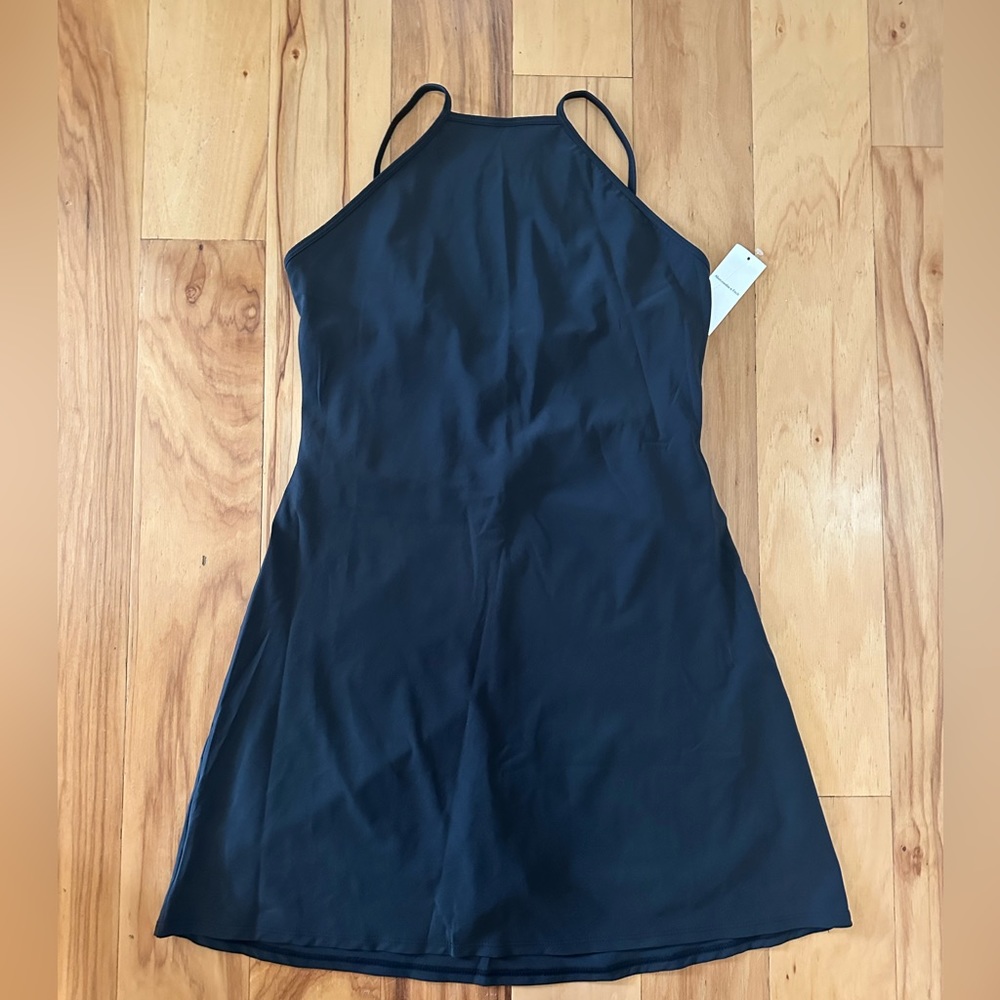 Abercrombie & Fitch High Neck Traveler Mini Dress